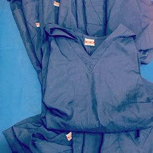 CHEROKEE WORKWEAR NAVY SCRUBS SET  SIZE WOMENS' 3X
MATCHING SET PANTS AND TOP